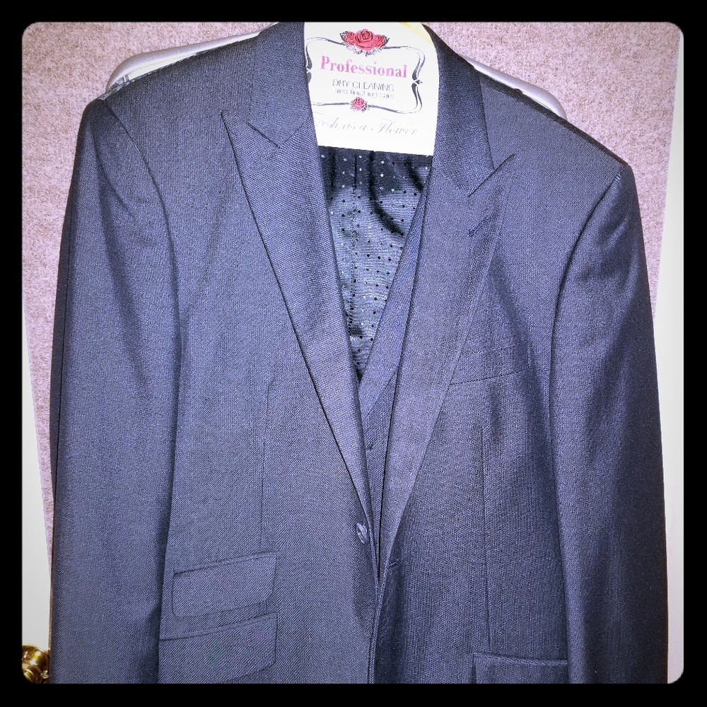 Navy Blue Suit by English Laundry